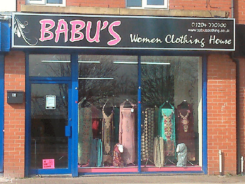 Babu's Woman Clothing House, Bolton, Greater Manchester