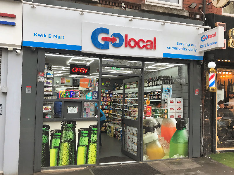 Go Local Convenience Store, Fallowfield, Manchester, M14
