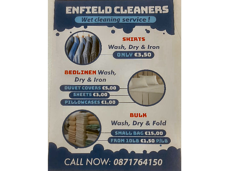 Enfield Cleaners, Enfield, Co. Meath