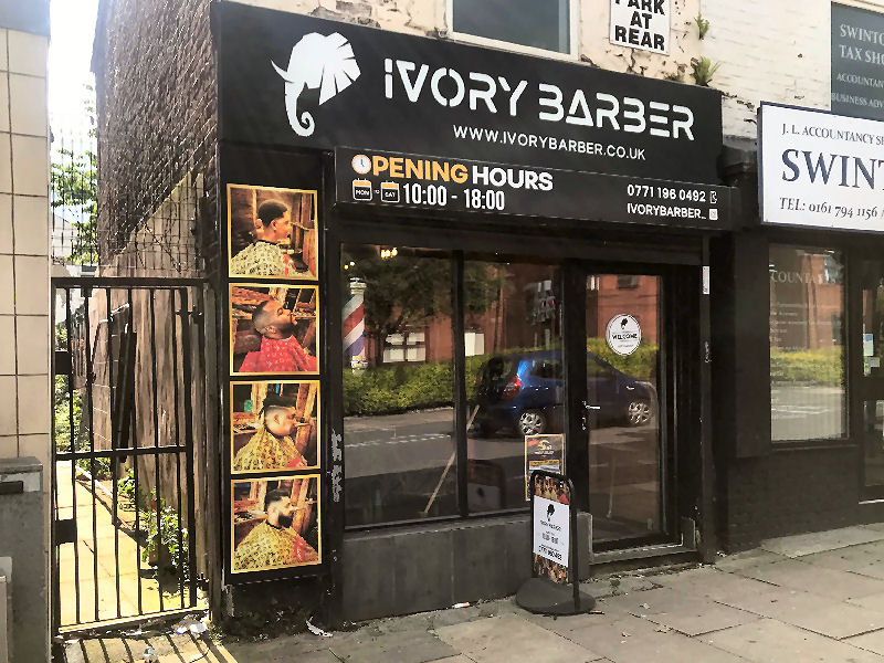 Ivory Barber, Pendlebury, Salford, Greater Manchester