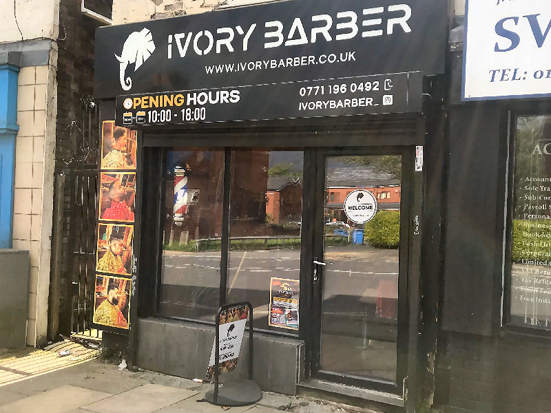 Ivory Barber, Pendlebury, Salford, Greater Manchester