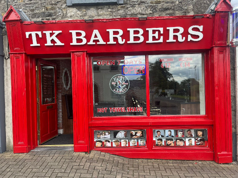 TK Barbers, Kinnegad, Co. Westmeath