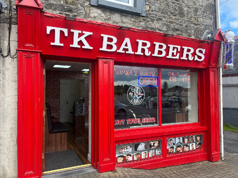 TK Barbers, Kinnegad, Co. Westmeath