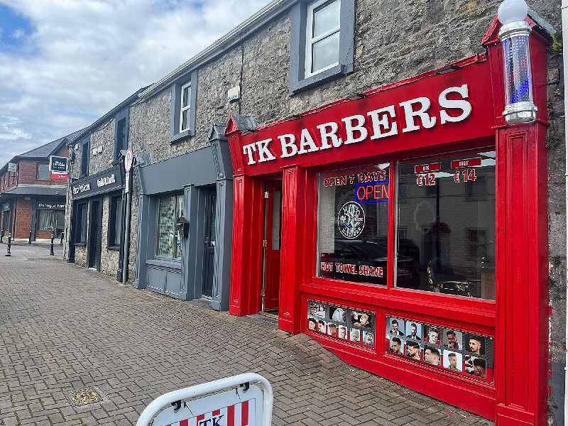 TK Barbers, Kinnegad, Co. Westmeath