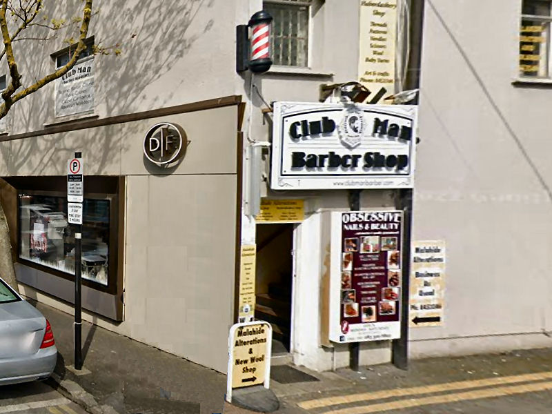 Club Man Barber Shop, Malahide, Co. Dublin