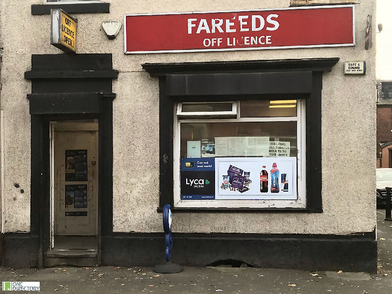 Fareeds Off Licence, Rochdale, Greater Manchester