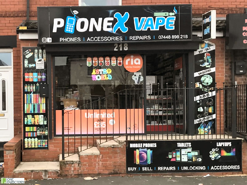 PhoneX Vape, Bolton, Greater Manchester