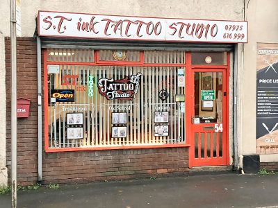 S. T. Ink Tattoo Studio, Bury, Greater Manchester