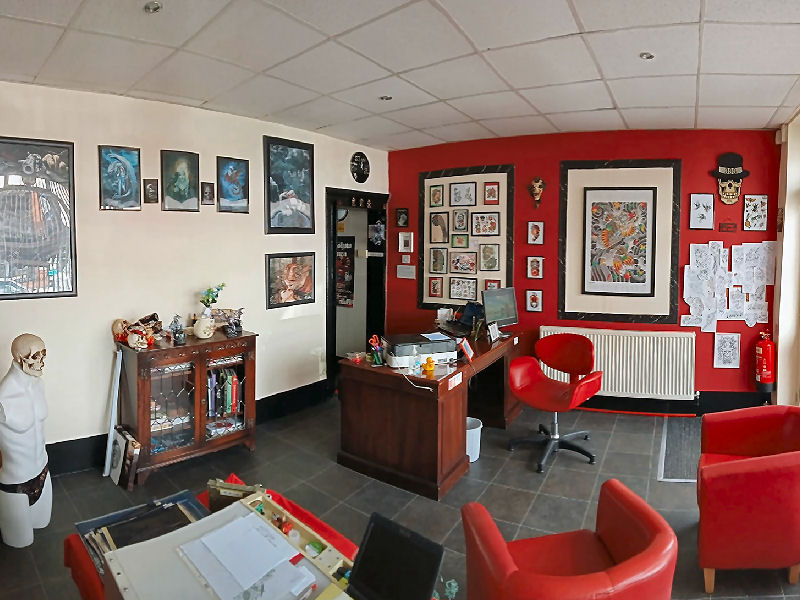 S. T. Ink Tattoo Studio, Bury, Greater Manchester