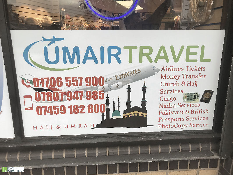 Umair Travel Services, Rochdale, Greater Manchester