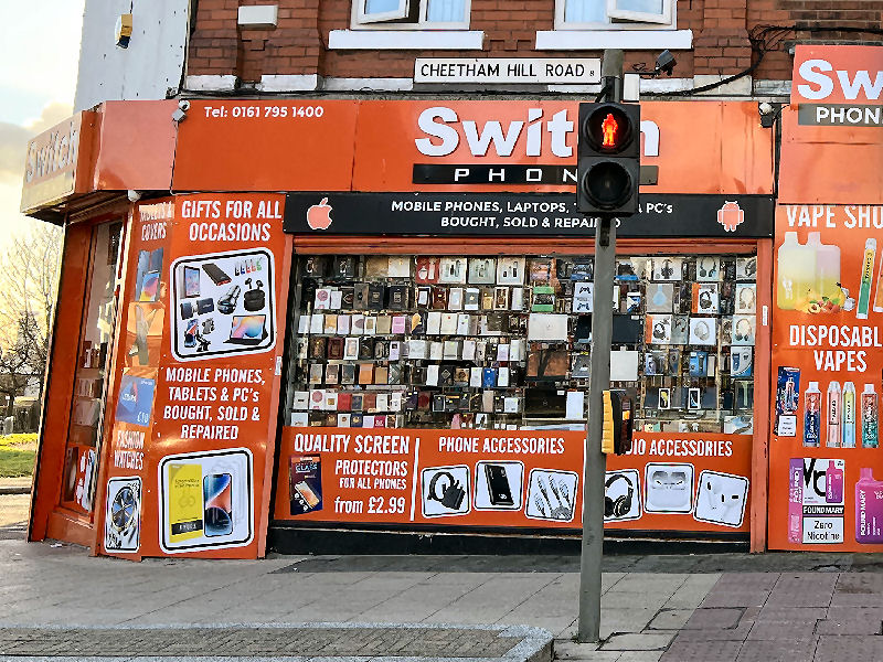 Switch Phone, Cheetham Hill, Manchester, M8