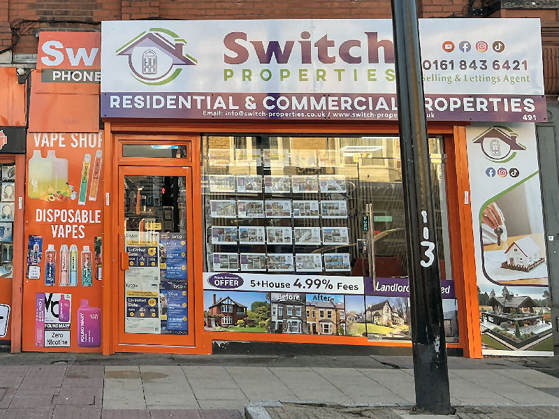 Switch Properties MCR Ltd, Cheetham Hill, Manchester, M8