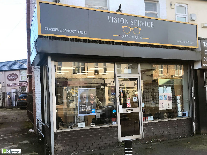 Vision Service Opticians, Northenden, Manchester, M22