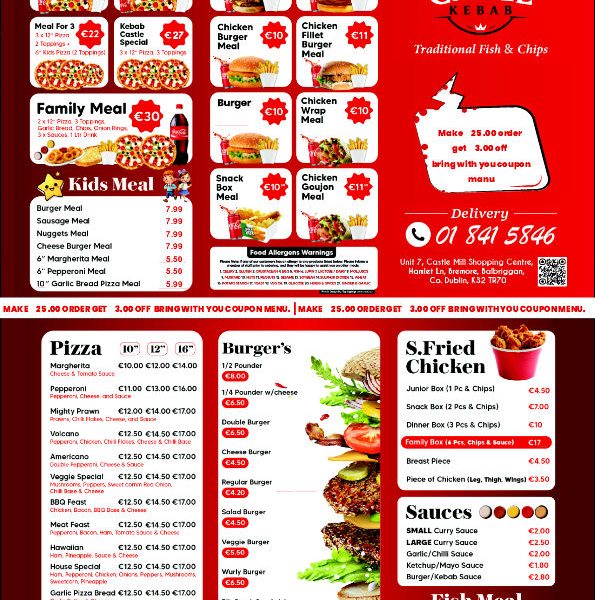 Castle Kebab, Balbriggan, Co. Dublin